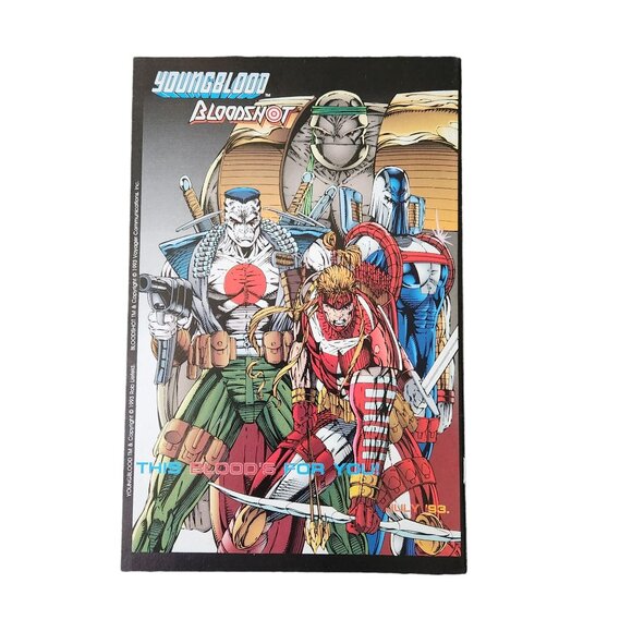 Image Youngblood #4 1993 Comic Book Collector Bagged Boarded - Picture 2 of 2